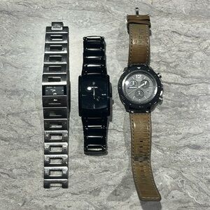 Vestal, 2 Fossil watches